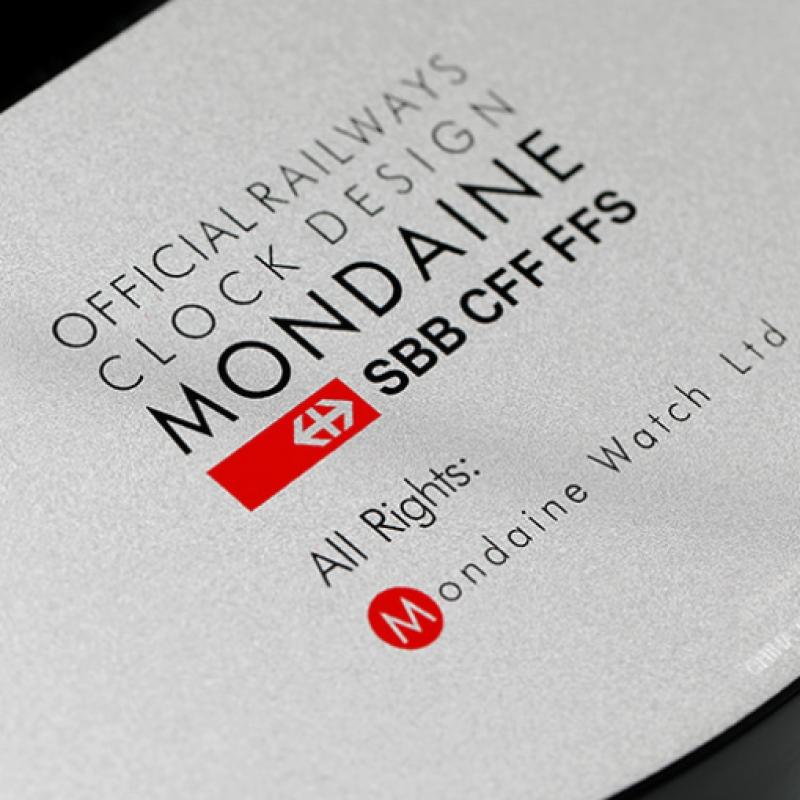 Mondaine A990.Clock.64sbb Öffentliche Wanduhr