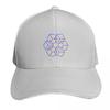 Geometrische mehrfarbige Würfel Baseballkappe Golfhut Baseballkappe Wilde Ballkappe Neu im Hut Junge Damen