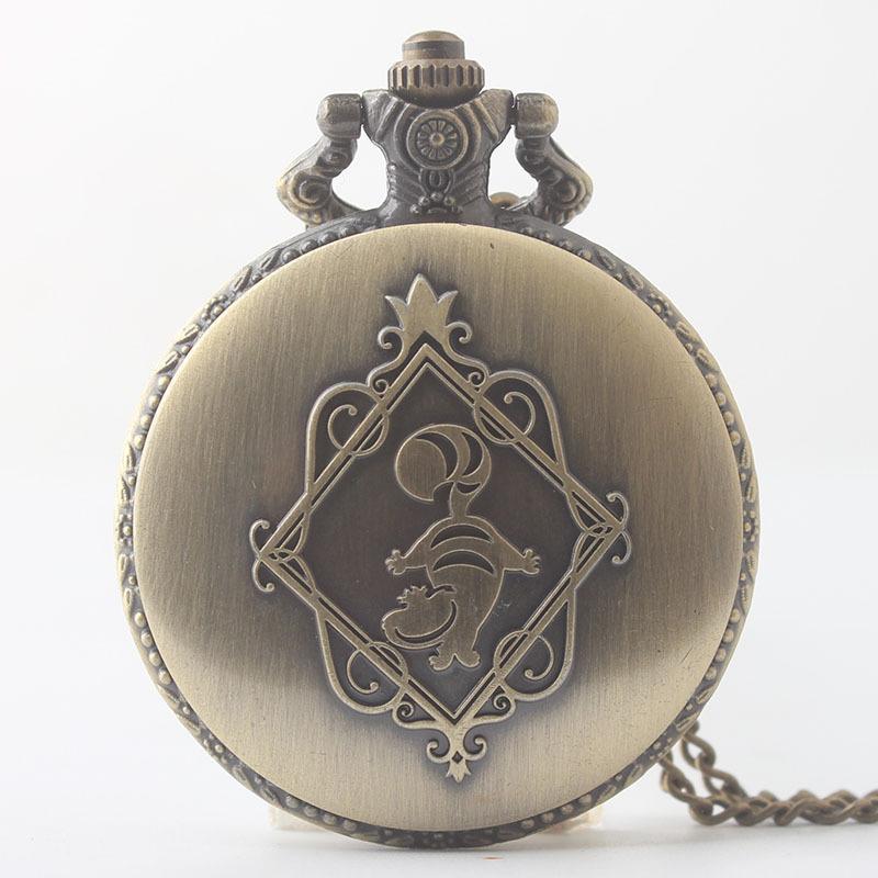 New Arrival Vintage Quartz Pocket Watches Analog Pendant Necklace Fob Watch