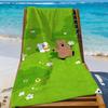 Cartoon Quokka Brand D-dinotaeng-S Towel Sports Quick Dry Travel Camping Gear Sandproof Soft Light Large Beach Towel