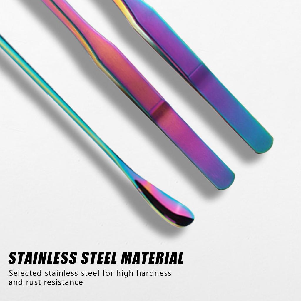 4 Stück Reptilien Fütterungszangen Aquascaping Werkzeugset für Haustiere Krabbe Schildkröte Pflanzpinzetten Edelstahl Haustier Futterklemme