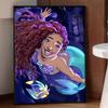 Disney Diamond Painting 5D DIY Ariel Diamond Painting Art Diamond Painting Kit Adult/Beginner Gift Idea Creative Home Decor