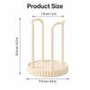 Desktop Disposable Paper Cup Organizer Multifunction Storage Rack for Coffee Bar Milk Tea Shop Kitchen Office and Home Use