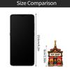 2D Flat Airplane Box 12-Day Christmas Holiday Decoration Acrylic Advent Calendar