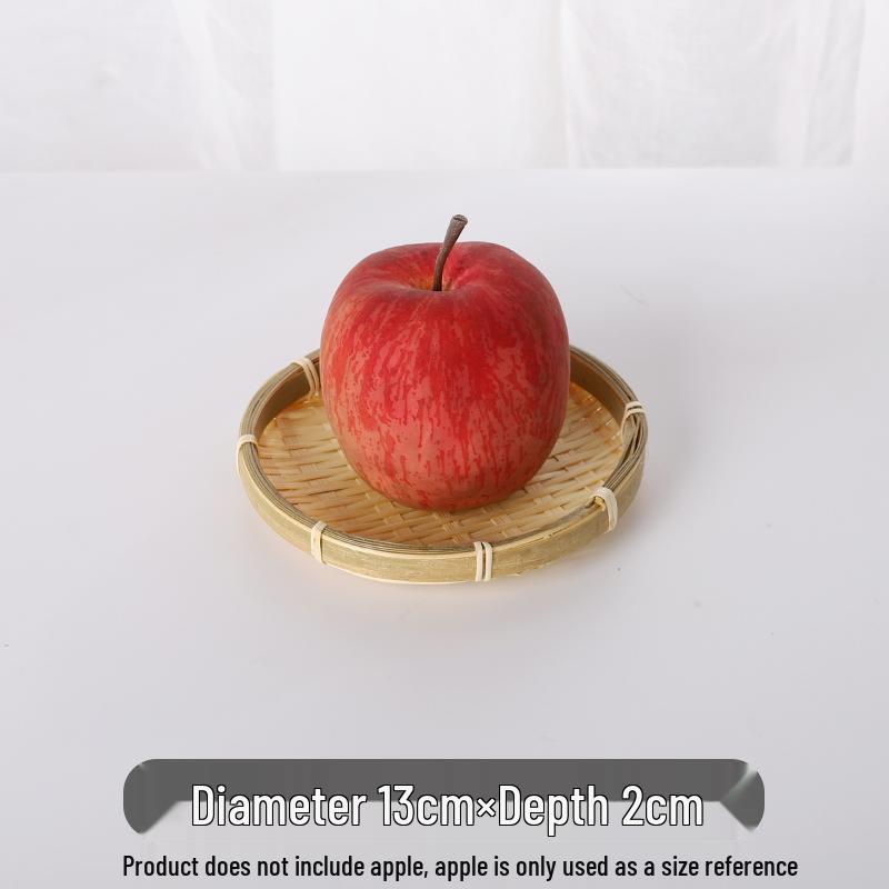 

Round Bamboo Cat Bed and Multi-Purpose Storage Basket