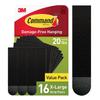 Command 20 Lb XL Heavyweight Picture Hanging Strips, Damage Free Hanging Picture Hangers, Heavy Duty Wall Hanging Strips for Christmas Decorations, 16