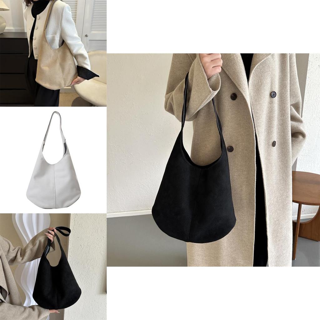 Fashionable Large Capacity Tote Bag For Women Street Style Trend Winter New Underarm Shoulder Bag