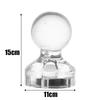 50/10 pz Puntina Magnetica Trasparente Magnete Forte Puntina a Pressione Ventosa per Frigorifero Lavagna Ufficio Casa Puntina a Pressione al Neodimio