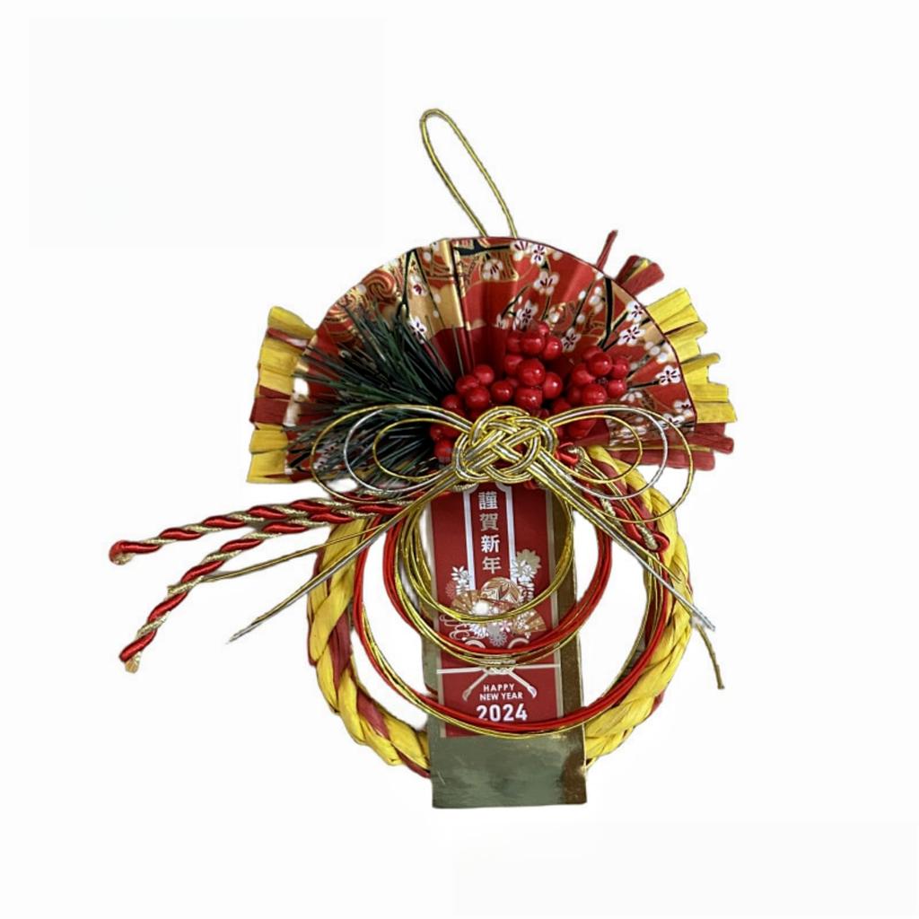 ILLIDAN New Year's Decorations, Shimenawa Rope, Stylish Entryway Wreath, Door Decoration, Shimenawa for Entryway, Shinto Shrine, Torii Gate,