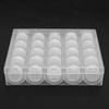 25pcs Soft Feel Prewound Bobbins Polyester Sewing Bobbins Embroidery Bobbins  For Sewing Machines