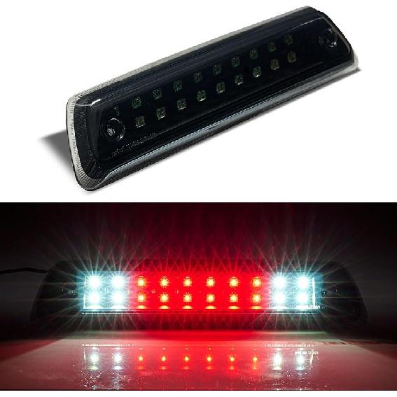 Third 3Rd Brake Light For 2007-2013 Chevy Silverado/GMC Sierra 1500 2500HD 3500HD, LED High Mount Stop Light, Rear Center Cab Roof Tail Cargo Lamp