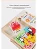 Kids' Enlightenment 3D Wooden Puzzle Blocks - Tetris Style Educational Toy