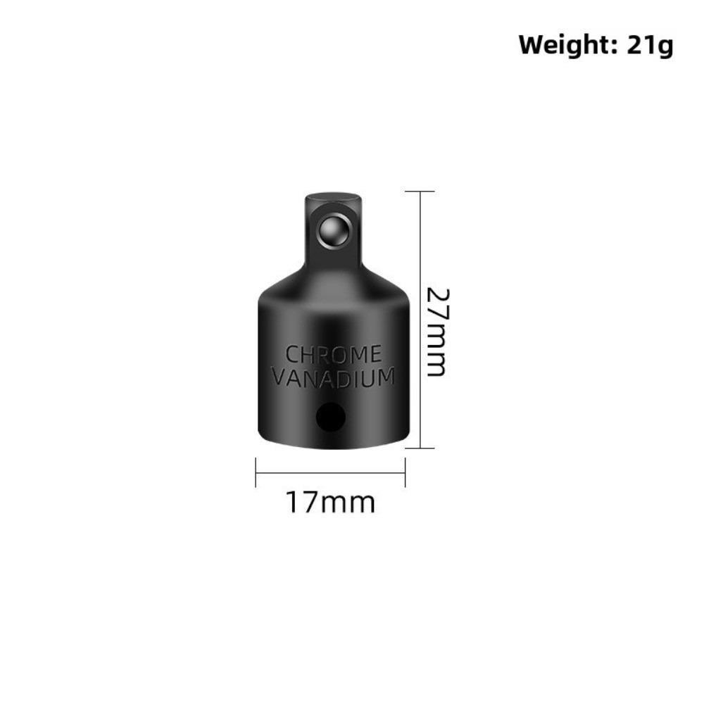 

1/2 3/8 1/4 Inch Impact Socket Adapter Durable Portable Wrench Adapter Chrome Vanadium Steel Reducing Socket Tool Accessories