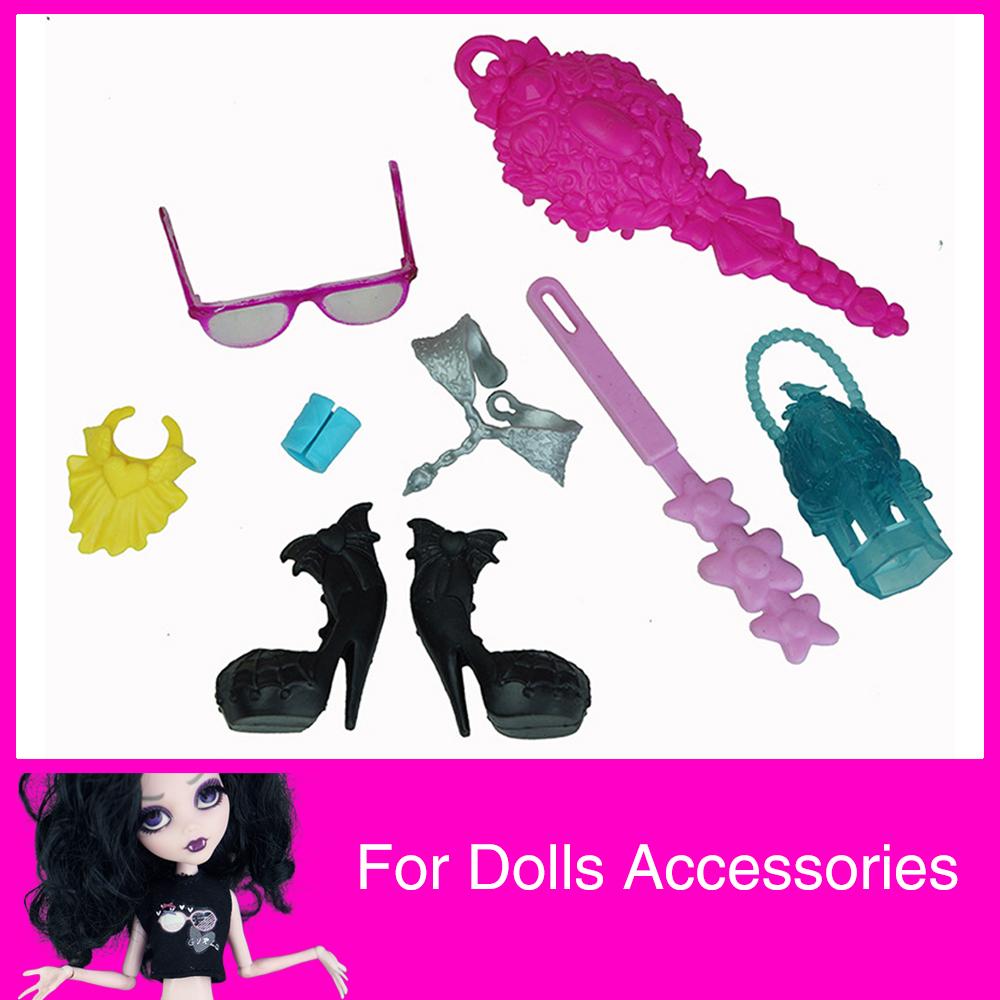 NK 1 Set 11 Zoll Puppenzubehör Für 27 cm Puppenkleidung Mode 10,5 Zoll Puppen Kleid Rock Miniaturartikel Spielzeug JJ