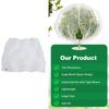Garden Plants Mesh Netting Multipurpose Large Coverage Protective Prevents Bird Garden Mesh Covers Bags With Drawstring 3x3m /