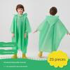 Children's Disposable Raincoat, Full-Body Portable Poncho for Kindergarten Students, Boys and Girls, Elementary School Students, with Thickened