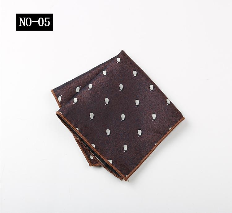 Herren-Taschentuch, Hochzeits-Hochzeits-Bräutigam-Bankett-Zeremonie-Geschäfts-Brusttuch, Kleines quadratisches Tuch, Taschentuch, Hochwertige Polyesterseide