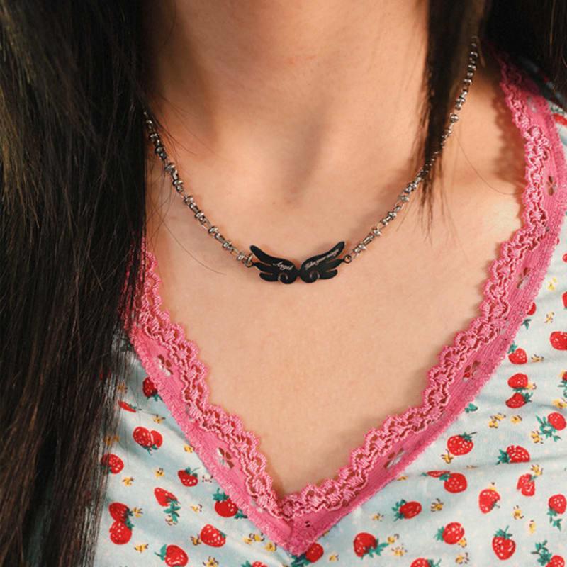 Cozywaveclub ANGEL. HEAVEN NECKLACE_LOOP