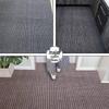 Non-Slip Polypropylene Seven-Stripe Doormat for Kitchen, Balcony, or Corridor