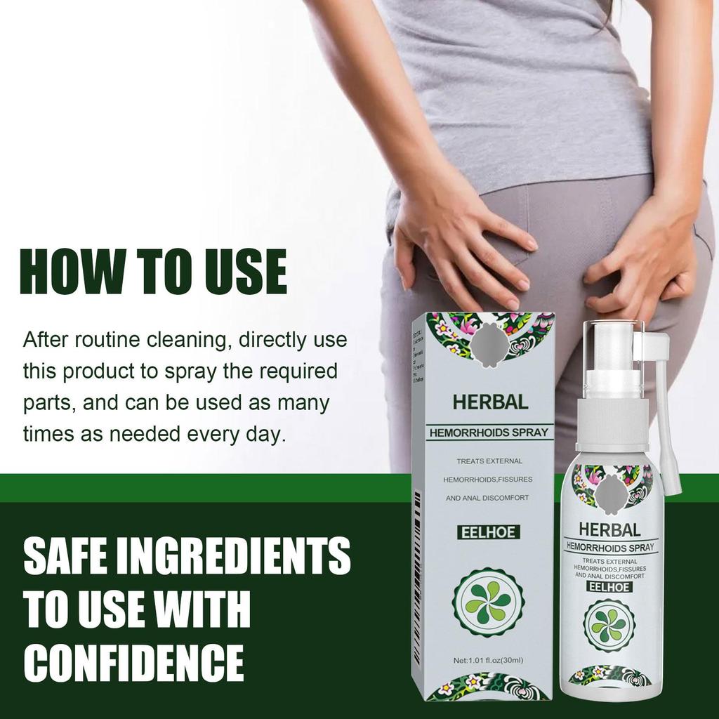EELHOE Herbal Care Spray Gentle Nourishing Body Care Spray for External Use