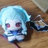 10cm En Stock Genshin Impact Poupée Peluche Coton Harbingers de Fatui Dottore Columbina Capitano Vagabond Pendentif Marionnette à Main Jouet Cadeau