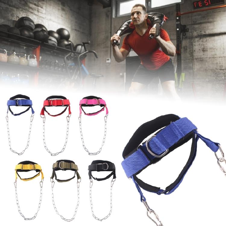 Neck Harness Weight Lifting Training Head Harness Exerciser Gym Boxing Strength Resistance Workout Strengthener Trainer