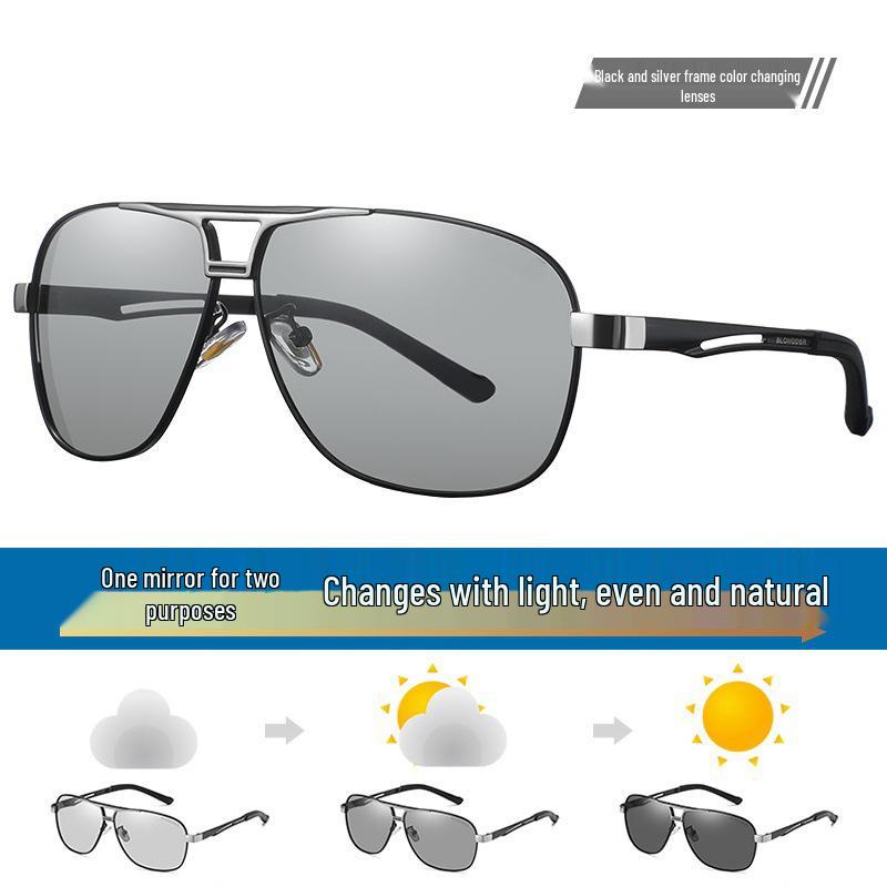 Men's Polarized Day & Night Color-Changing Driving Sunglasses