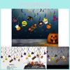 Enchanting Halloween Witch Spiral Hanging Pendant Festive Party Decoration Supplies