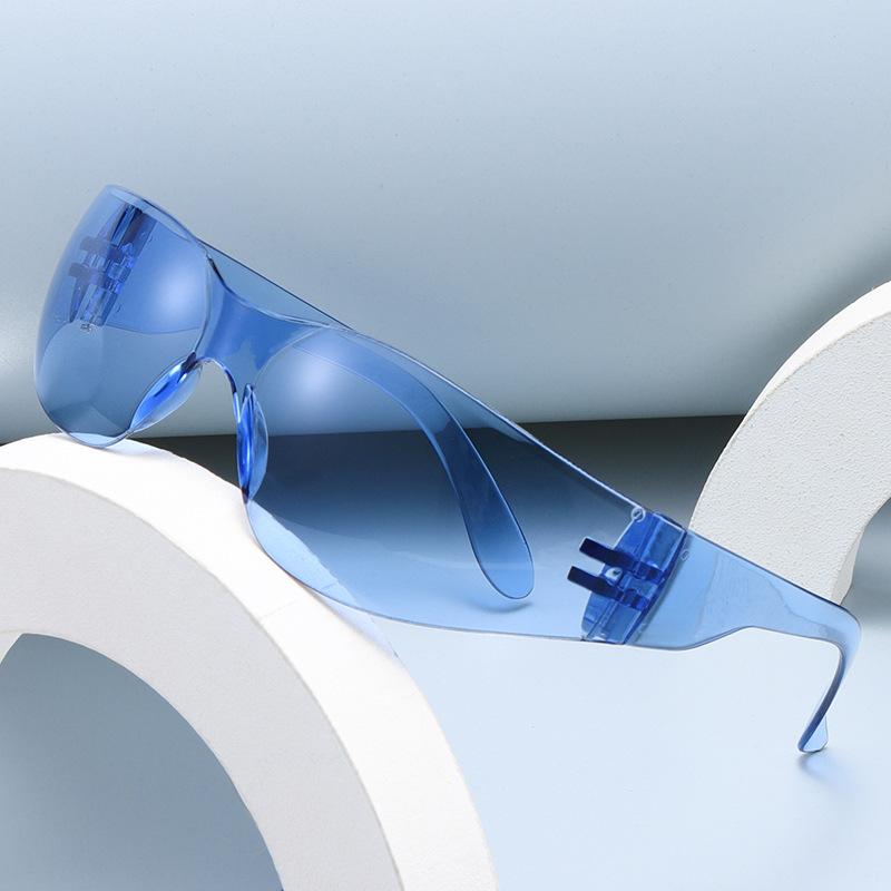 New Cycling Sunglasses Outdoor Sports Cycling Glasses Windshield Goggles Unisex Goggles Rimless Sport UV400 Riding