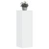 Plant Stand Set 2 pcs White 33 x 33 x 100 cm Engineered Wood
