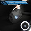 VW Car Charging Gun Bag Oxford Cloth Gun Cables Storage Box Auto Accessories For Volkswagen VW Scirocco Jetta Beetle Golf Passat