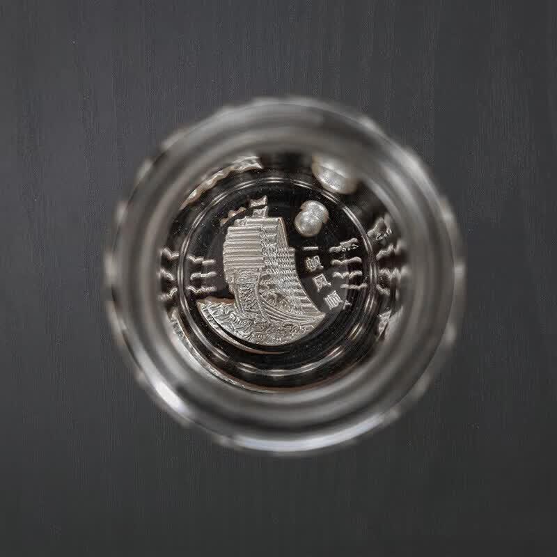 YUZUN Double Wall Glass Tea Bottle with Infuser