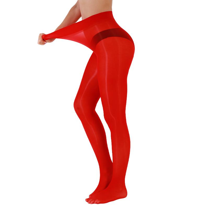 Kave Colored Tight Plus Size Smooth Tights 100% Horseoil Added Thin Stocking Shiny Pantyhose Durable Sheer Women Tights