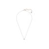Swarovski Attract Series Square Diamond Necklace Women's Rose Gold 5510698