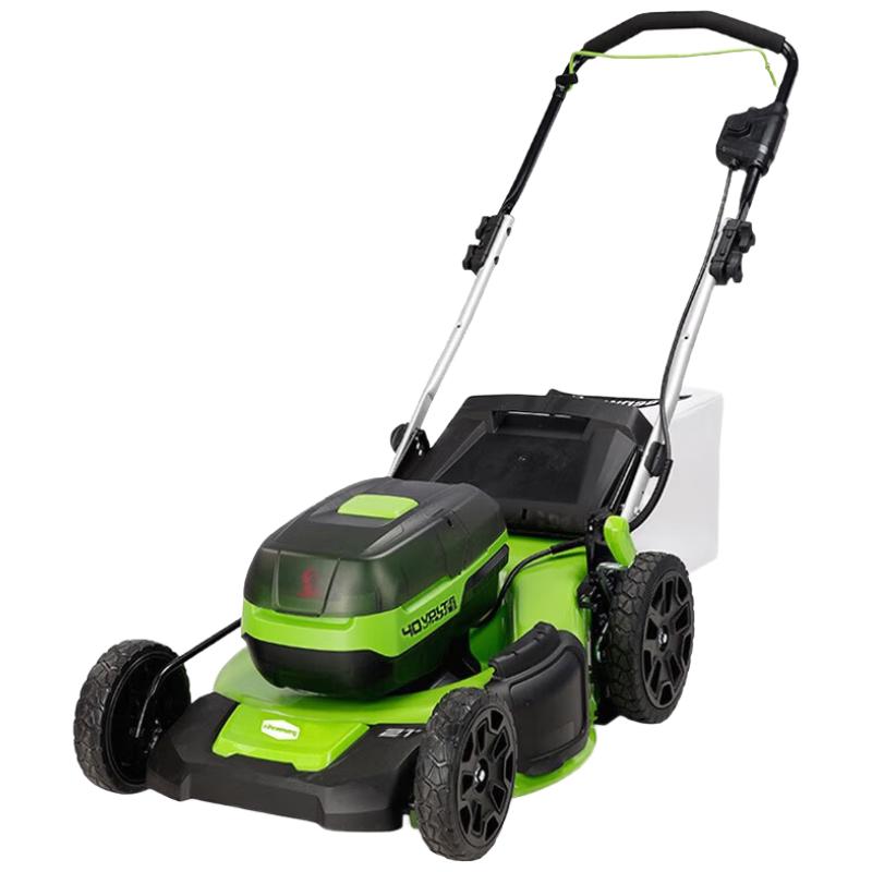 Greenworks Cordless Walk-Behind Lawn Mower CN plug (adapter included)