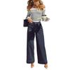 Women's Denim Classic Versatile High Waist Fashionable Trousers