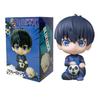 In Stock BLUE LOCK Yoichi Isagi Seishiro Nagi  Q Version PVC Anime Figurine Collectible Model Birthday Gift