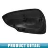 ABSOPRO Rückspiegelabdeckung Teilenummer Linke Türspiegelabdeckung für Toyota Prius C ABS Schwarze Kappe, 8794552170B3, 2012-2018, Kunststoff,