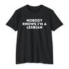 Niemand Weet Dat Ik Een Lesbienne Ben Unisex CVC Jersey T-shirt LGBTQ LGBTQIA+ Gay T-shirt