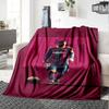 Messi's Legacy Soccer Blanket Comfortable Suitable for Office Bedding Bed for All Occasions Playful Design Suitable for Gifting Relatives and Friends