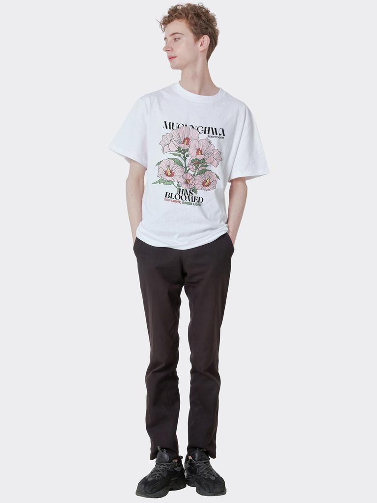 TEENYTIGER Rose Of Sharon Graphic T-Shirt White