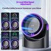 Desktop Electric Fan Air Circulator Wireless Portable Low Noise 3 Wind Speed USB Fan for Home Dorm Small Room