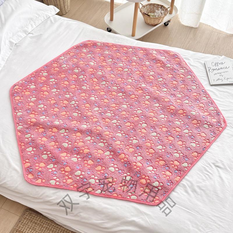 Thickened Warm Waterproof Dog Blanket Pad - Bite-Resistant, Urine-Proof, Washable Cotton Cover