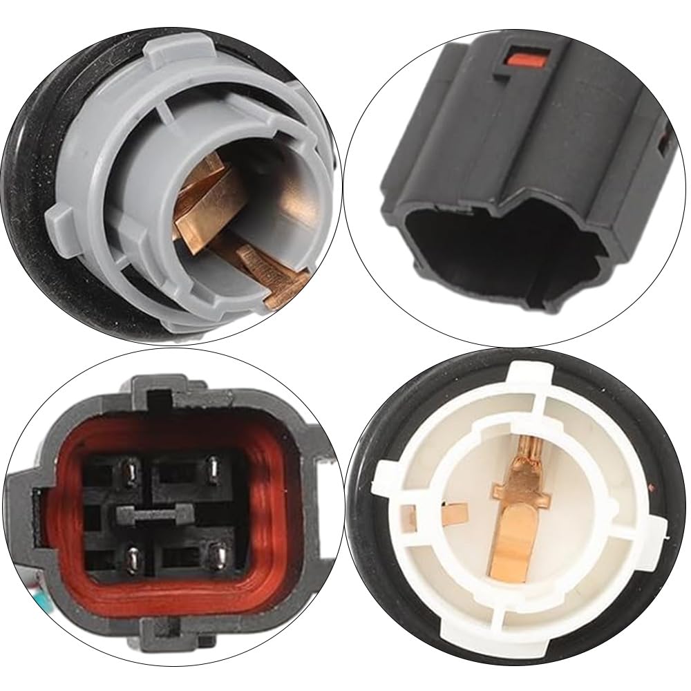 Tail Light Wiring Harness Socket, Tail Light Wiring Harness, Replaces 92480-D3010, 92480D3010 Compatible with Tucson 2016-2018, 4 Pins, 1 Pc