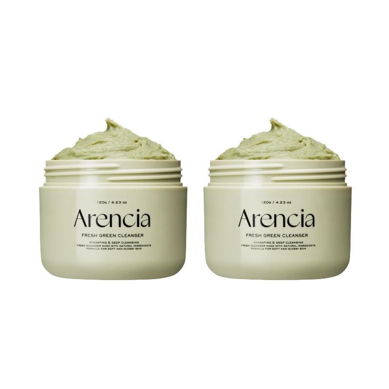 Arencia Rice Cake Fresh Cleanser 120g (Green, Rosehip, Blue Hyssop) (9 Options)