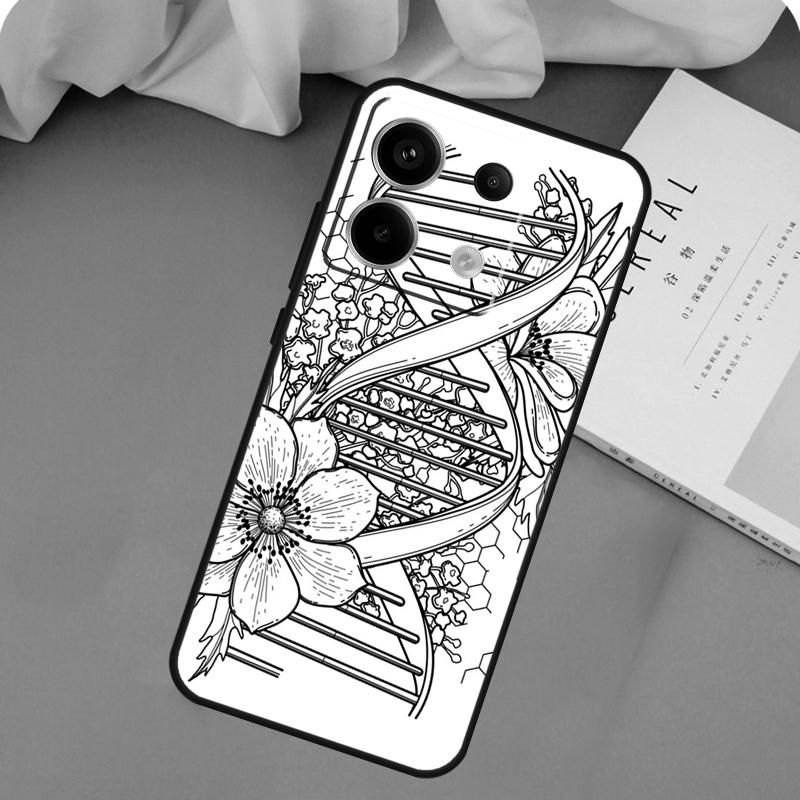 Science Biology Chemistry Case For Redmi Note 13 Pro 9 10 11 12 Pro Plus 9S 10S 11S 12S Cover For Redmi 12C 10C 13C