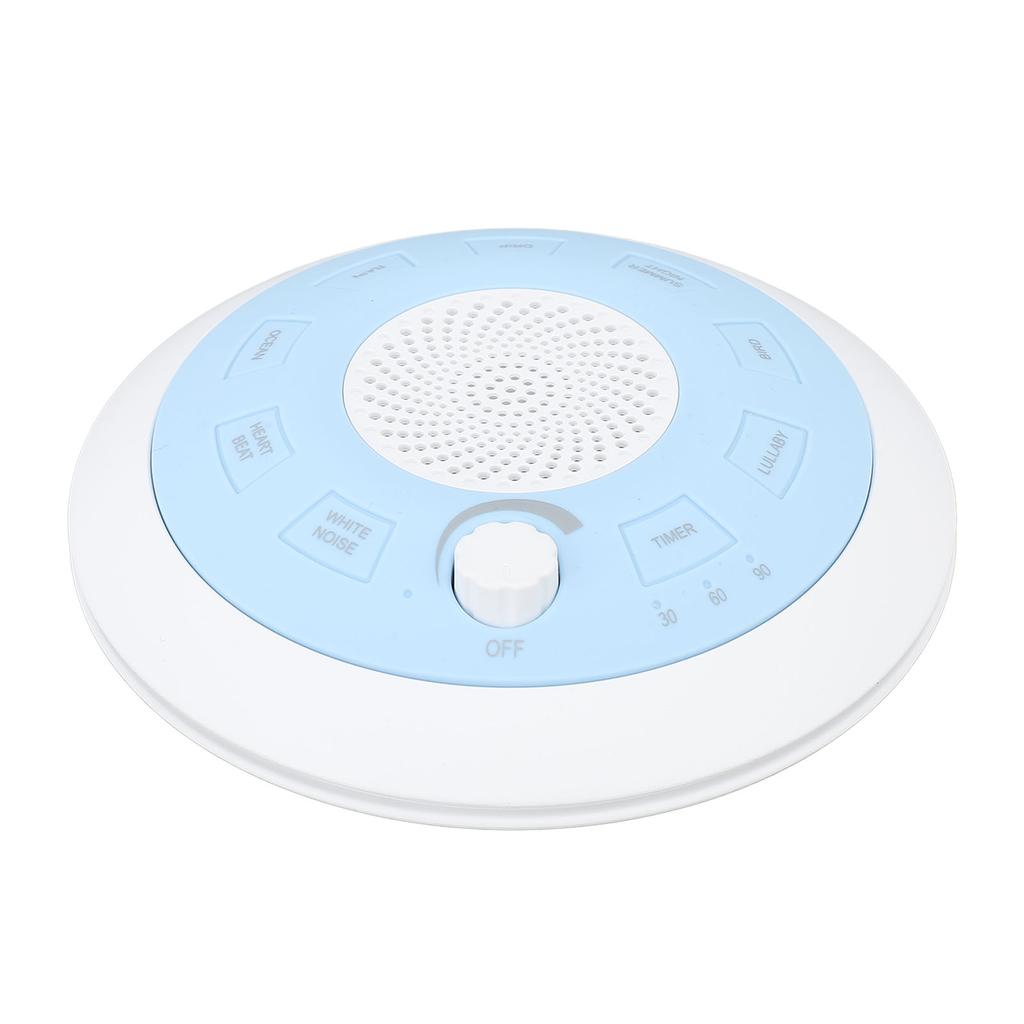 Baby Sound Machine Multipurpose Simulation 8 Sounds USB Rechargeable Automatic Off Timer Portable White Noise Machine