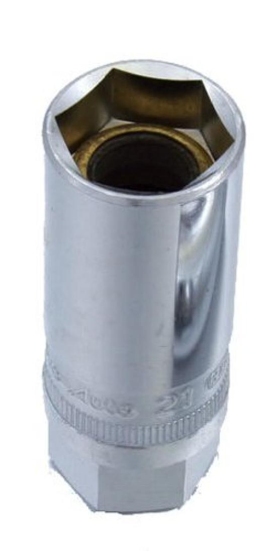 

Suekage Tools Magnetic Spark Plug 21mm x Drive Socket, Pro-Auto, 1641210, 12.7mm