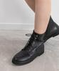 Randa Monogram Part KC34226 2-Way Lace-Up Boots, Black,