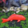 Cartoon Mini Koi Fish Ornament Resin Crafts Small Fish  Statue Kids Gift Carp Figurines  Aquarium